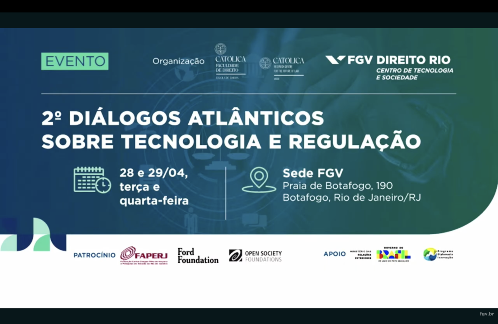 2º Diálogos Atlânticos sobre Tecnologia e Regulação – Dia 2 – Parte 1